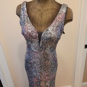 Sequin gown size 12